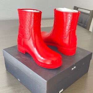 COACH Rain boots